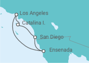 Itinerario del Crucero Sur de California y Ensenada: Edición Halloween - Virgin Voyages