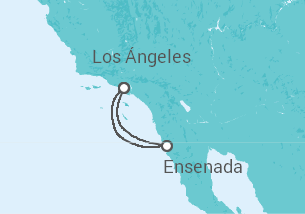 Itinerario del Crucero México - Carnival Cruise Line