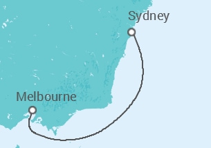 Itinerario del Crucero Australia - Carnival Cruise Line