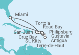 Itinerario del Crucero Un viaje ampliado de alma marina y vivacidad isleña - Explora Journeys