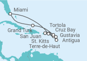 Itinerario del Crucero Un viaje ampliado por costas doradas e islas elegantes - Explora Journeys