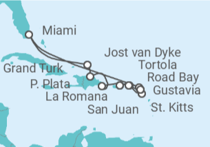 Itinerario del Crucero Un viaje ampliado de islas encantadas, calas secretas y costas elegantes - Explora Journeys