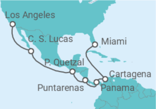 Itinerario del Crucero México, Chile, Colombia - Virgin Voyages