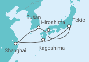 Itinerario del Crucero Un viaje de tradiciones y maravillas urbanas costeras - Explora Journeys