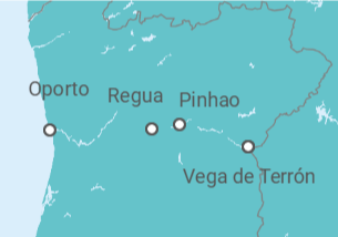 Itinerario del Crucero Valle del Duero - Crucemundo