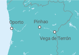 Itinerario del Crucero Valle del Duero II - Crucemundo