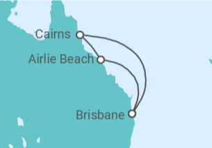 Itinerario del Crucero Australia - Carnival Cruise Line