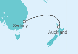 Itinerario del Crucero Australia - Carnival Cruise Line