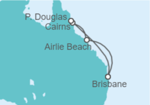 Itinerario del Crucero Australia - Carnival Cruise Line