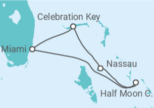 Itinerario del Crucero Bahamas - Carnival Cruise Line