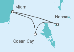 Itinerario del Crucero Bahamas, Estados Unidos - MSC Cruceros