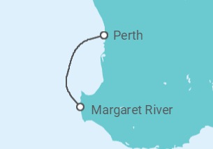 Itinerario del Crucero Australia - Princess Cruises