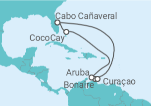 Itinerario del Crucero Caribe & Perfect Day at CocoCay - Royal Caribbean