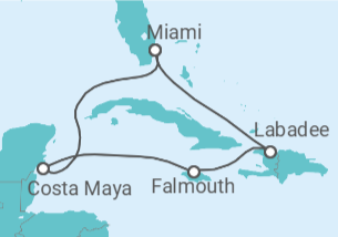 Itinerario del Crucero Jamaica - Royal Caribbean