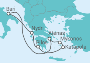 Itinerario del Crucero Un viaje a través de los ecos de imperios pasados - Explora Journeys