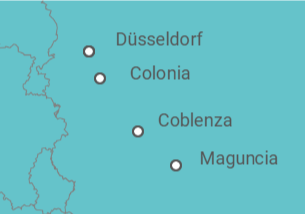 Itinerario del Crucero Encanto otoñal en el Rin - Crucemundo
