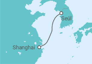 Itinerario del Crucero China TI - Costa Cruceros