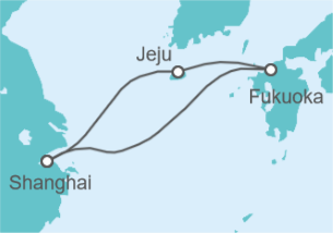 Itinerario del Crucero Corea Del Sur - Royal Caribbean