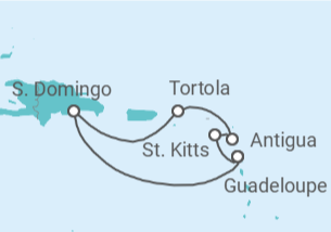 Itinerario del Crucero En plena naturaleza TI - Costa Cruceros