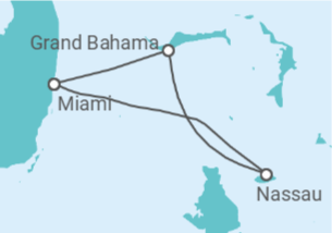 Itinerario del Crucero Bahamas - Royal Caribbean