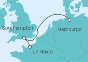 Itinerario del Crucero Reino Unido - MSC Cruceros