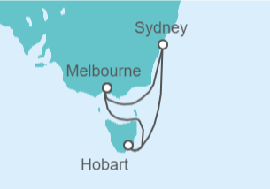 Itinerario del Crucero Australia TI - Celebrity Cruises