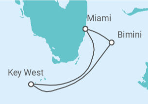 Itinerario del Crucero Estados Unidos (EE.UU.) TI - Celebrity Cruises
