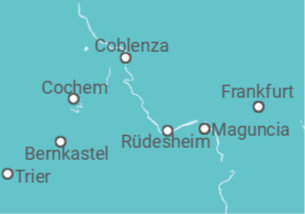 Itinerario del Crucero Alemania - Emerald Cruises