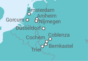 Itinerario del Crucero Joyas del Rin del Norte - Riverside