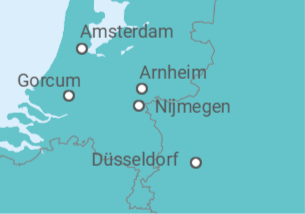 Itinerario del Crucero Gemas del norte del Rin - Riverside
