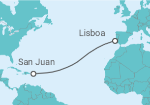 Itinerario del Crucero Puerto Rico - Seadream Yacht Club