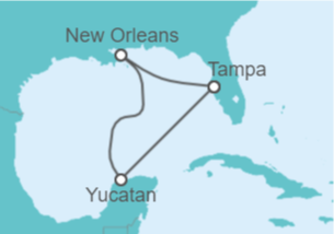 Itinerario del Crucero Estados Unidos, México TI - con vuelos - Celebrity Cruises