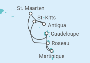 Itinerario del Crucero Letonia, Estonia, Finlandia TI - AIDA