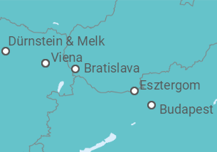 Itinerario del Crucero Danubio clásico - Crucemundo