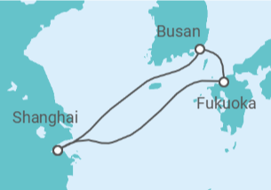 Itinerario del Crucero Japón, Corea Del Sur - MSC Cruceros