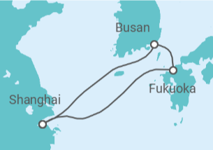 Itinerario del Crucero Corea Del Sur, Japón - MSC Cruceros