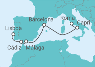 Itinerario del Crucero Bolero Breeze - Regent Seven Seas