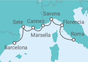 Itinerario del Crucero Otoño en Europa - Regent Seven Seas