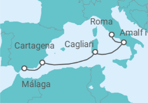 Itinerario del Crucero Un viaje entre acantilados, islas y la luz andaluza - Explora Journeys