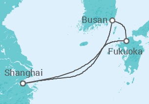 Itinerario del Crucero Japón, Corea del Sur - MSC Cruceros