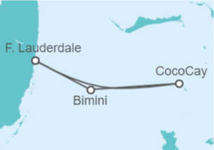 Itinerario del Crucero Estados Unidos, Bahamas - Celebrity Cruises