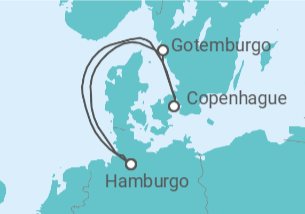 Itinerario del Crucero Crucero Festival 2027 - AIDA