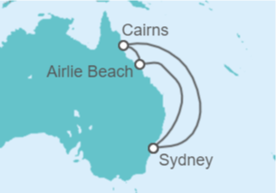 Itinerario del Crucero Australia - Carnival Cruise Line