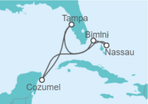 Itinerario del Crucero México, Bahamas TI - Celebrity Cruises