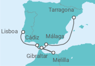 Itinerario del Crucero Esplendor del Mediterráneo 2027 - Celestyal Cruises