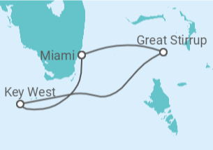 Itinerario del Crucero Estados Unidos (EE.UU.) - NCL Norwegian Cruise Line