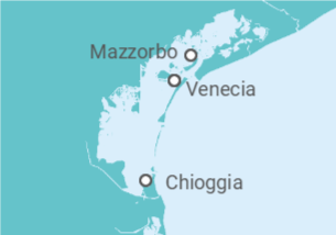 Itinerario del Crucero Venecia, clásica y secreta - Y la Arena de Verona, majestuoso escenario de la ópera (fórmula de puer - CroisiEurope