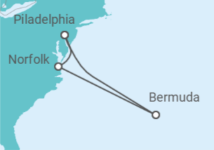 Itinerario del Crucero Bermudas, Estados Unidos (EE.UU.) - NCL Norwegian Cruise Line