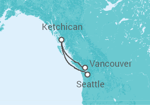 Itinerario del Crucero Estados Unidos (EE.UU.) - Princess Cruises