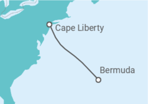 Itinerario del Crucero Bermudas - Celebrity Cruises